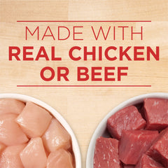 Purina ONE Variety Pack box shows two flavors for convenient meal rotation.