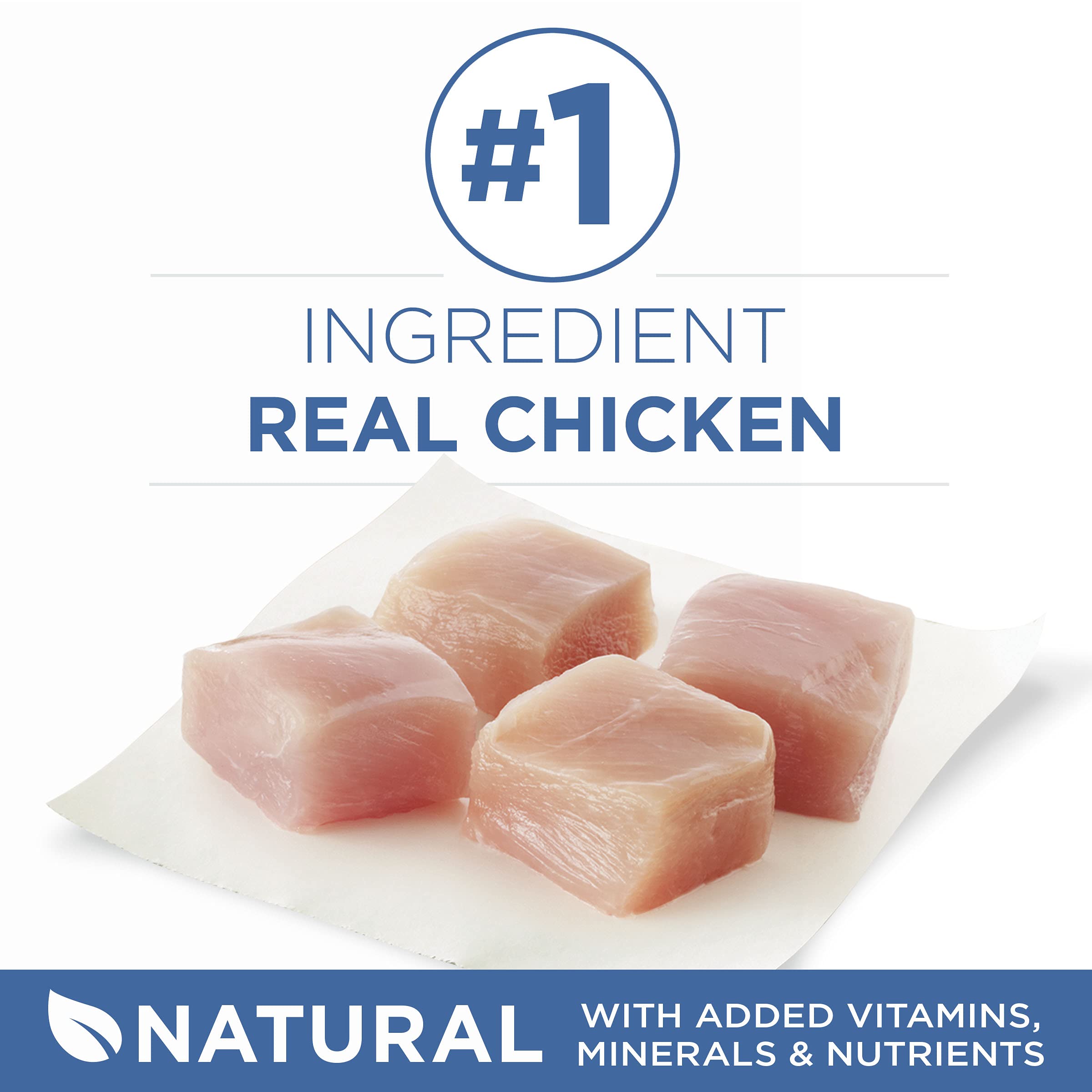 Purina ONE veterinarian-recommended badge signaling trusted cat nutrition.