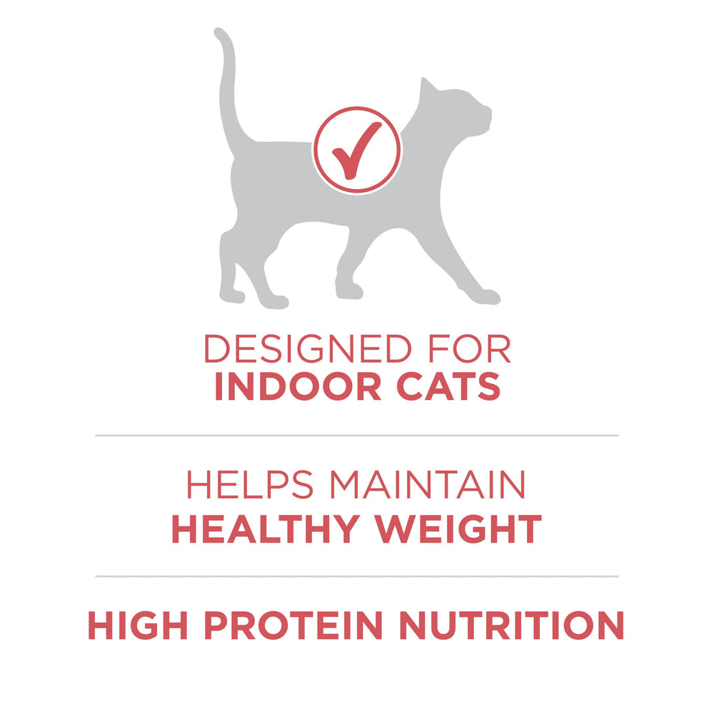 Purina ONE weight-control kibble bag highlights lower fat for managing weight.