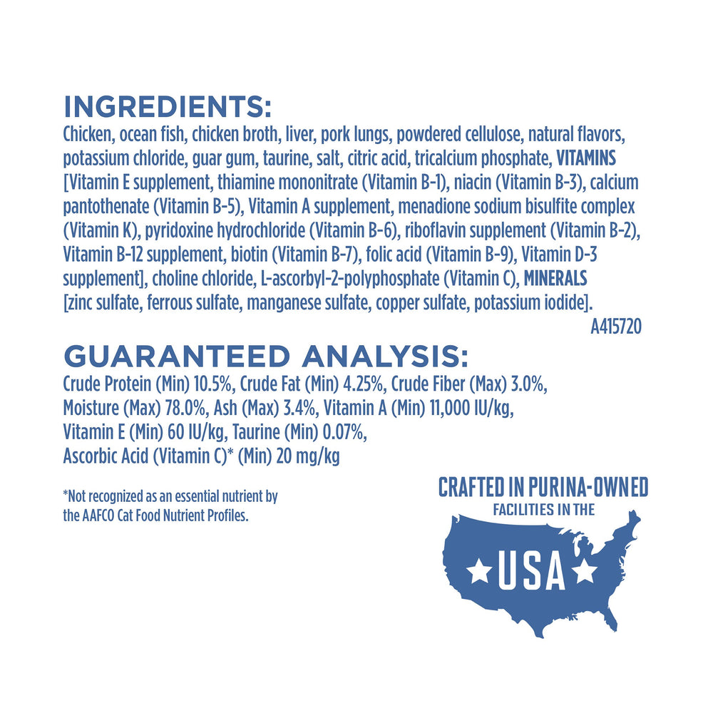 Purina ONE zero fillers claim emphasizes clean, purpose-driven nutrition.