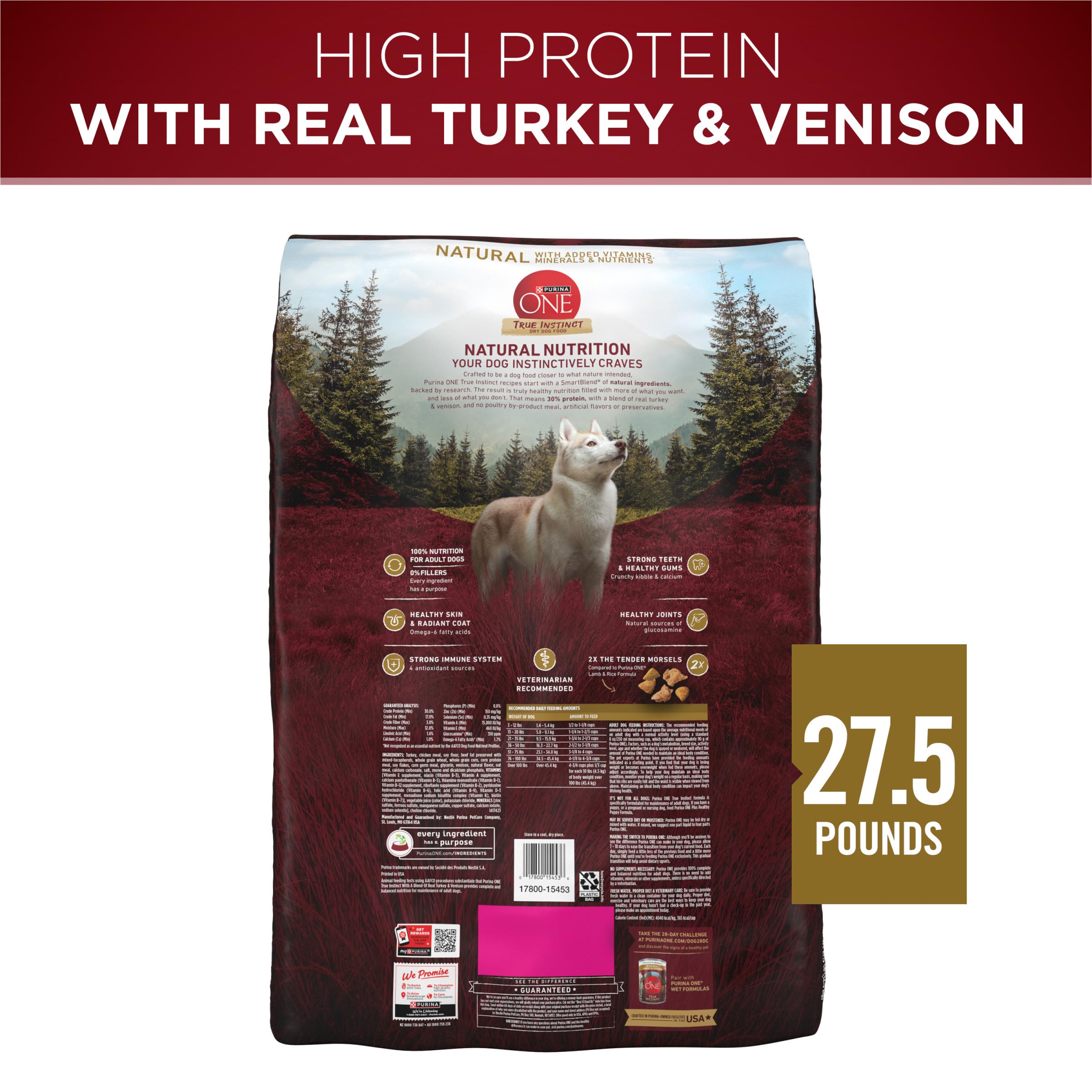 Purina-owned U.S. facilities produce vet-recommended kibble