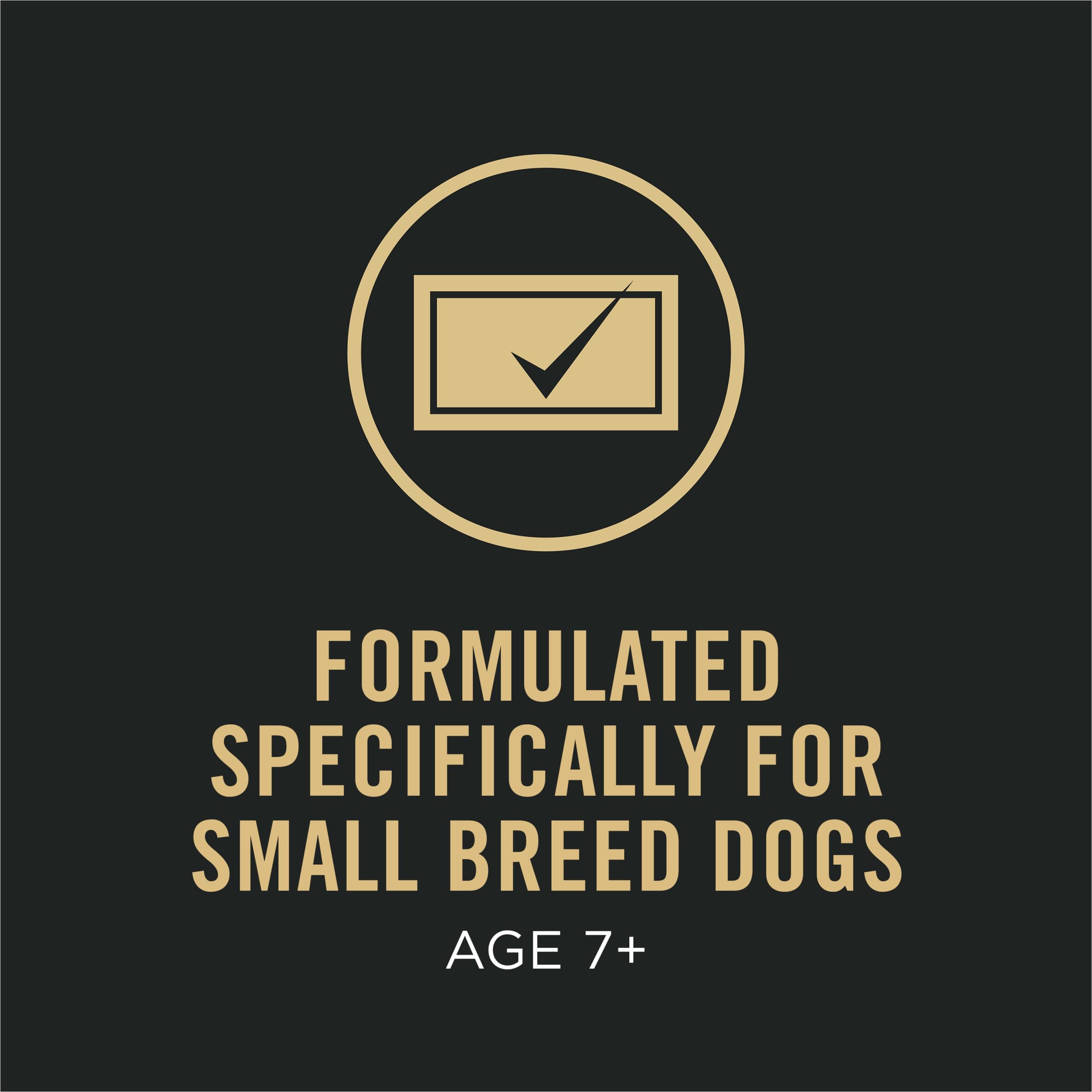 Purina Pro Plan small-breed chicken entree in gravy can serving, protein-rich support for lean muscle.