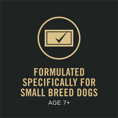 Purina Pro Plan small-breed chicken entree in gravy can serving, protein-rich support for lean muscle.