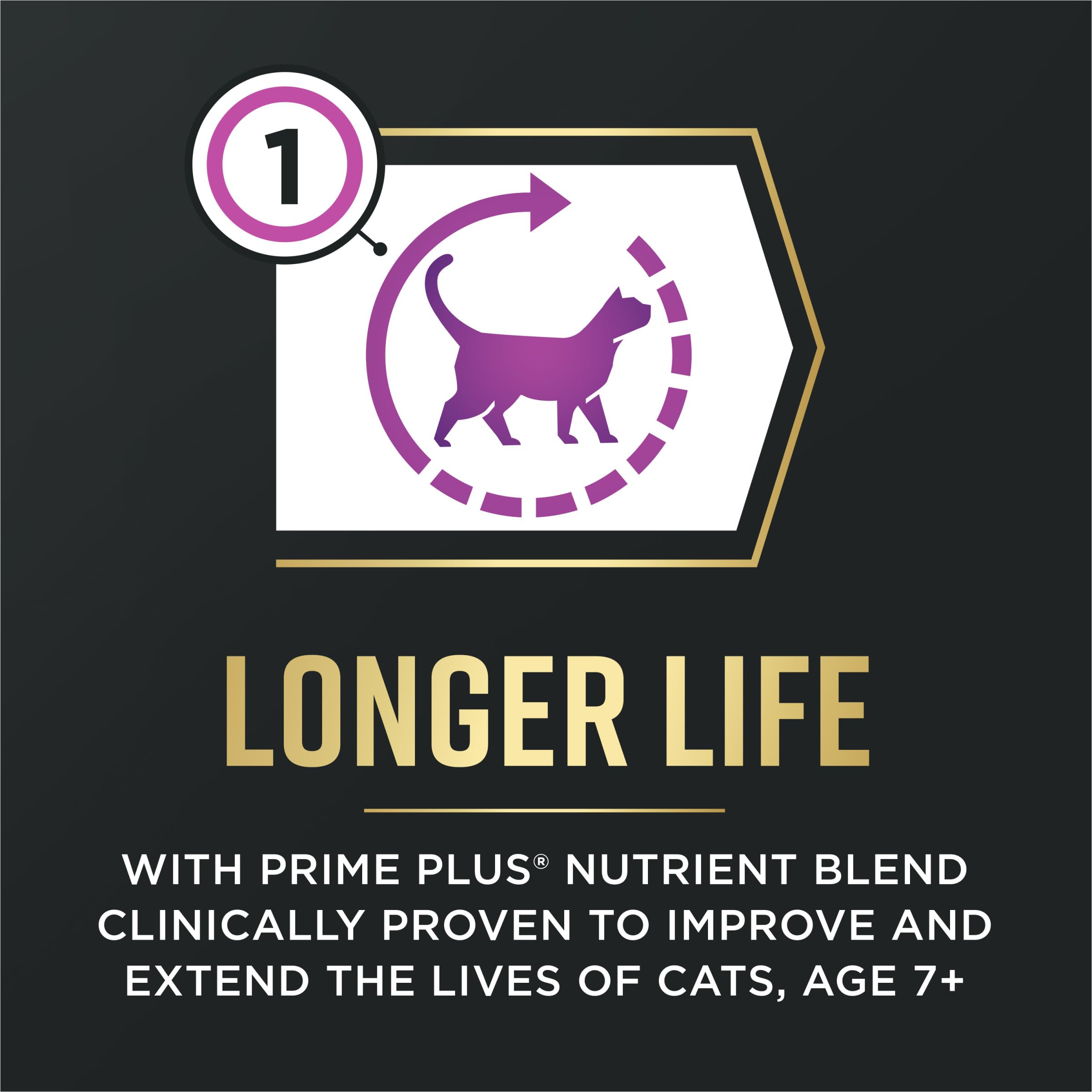 Purina Pro Plan AdvantEDGE digestive health focus illustrated on label