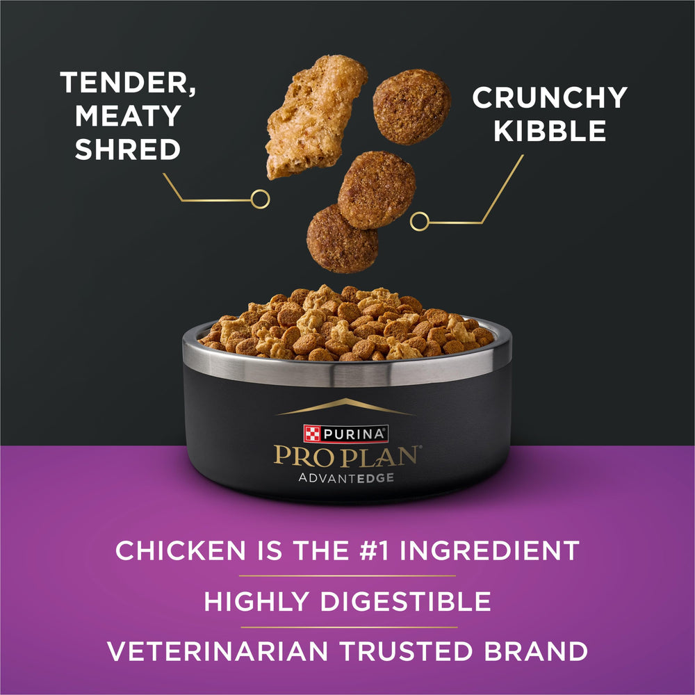 Bright Mind technology label on Purina Pro Plan AdvantEDGE senior formula
