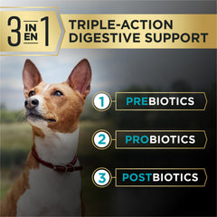 Purina Pro Plan AdvantEDGE digestible kibble close-up illustrating texture for sensitive stomachs.