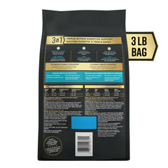 Purina Pro Plan AdvantEDGE salmon kibble closeup showing digestibility