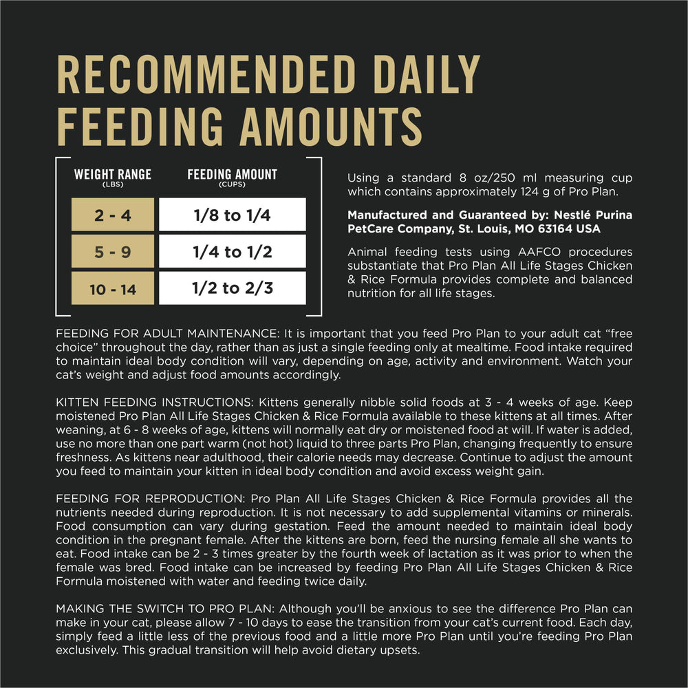 Purina Pro Plan All Life Stages probiotics and kibble supporting digestive comfort