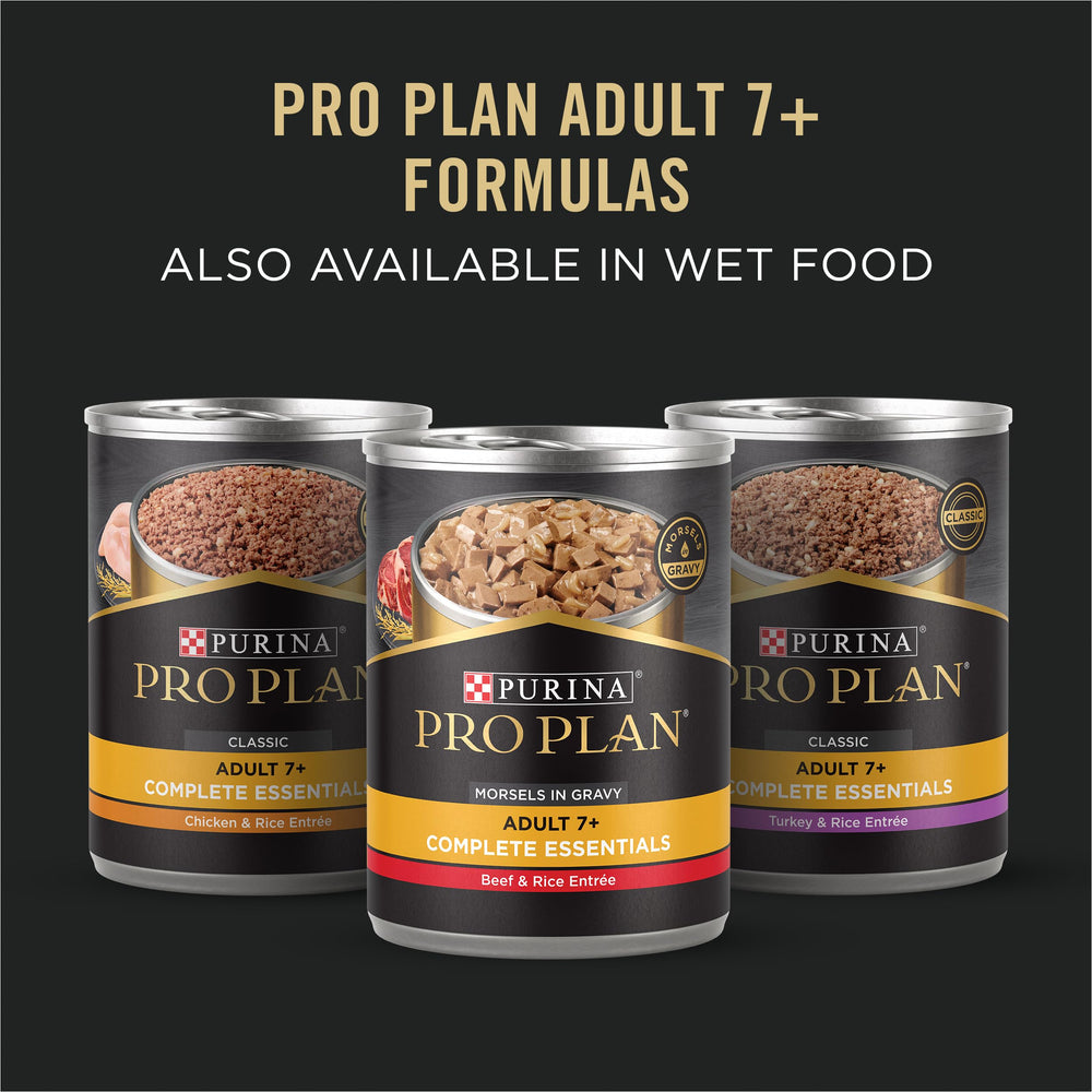 Purina Pro Plan antioxidants support immune health in seniors.