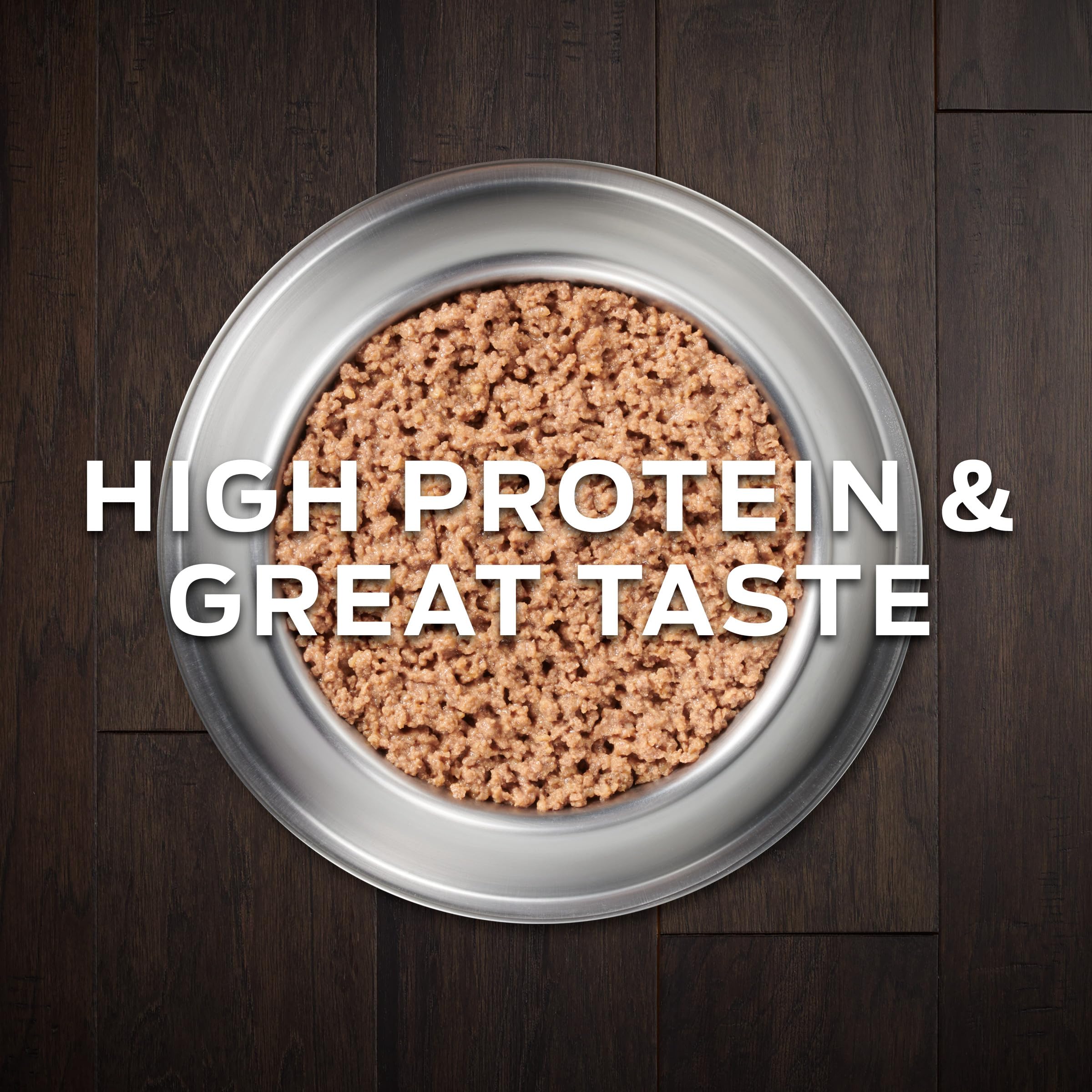 Purina Pro Plan CardioCare can ingredients image highlighting cardiac protection blend for canine heart support.