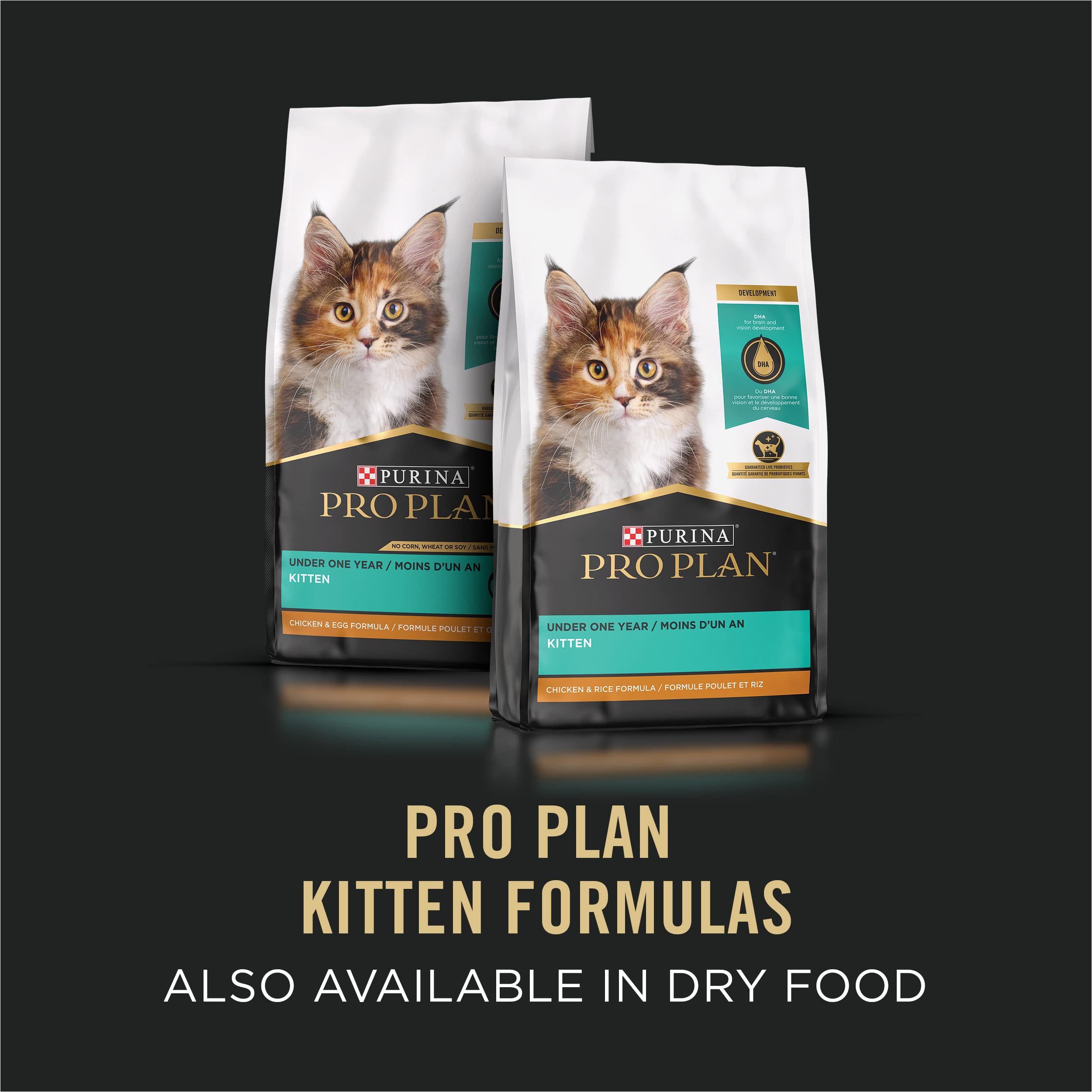 Pack of 24 cans helps maintain a steady feeding routine.