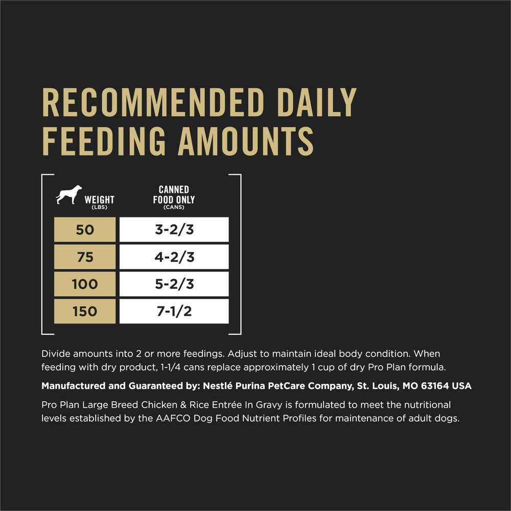 Purina Pro Plan Gravy Wet Dog Food plated bowl shows appetizing texture.
