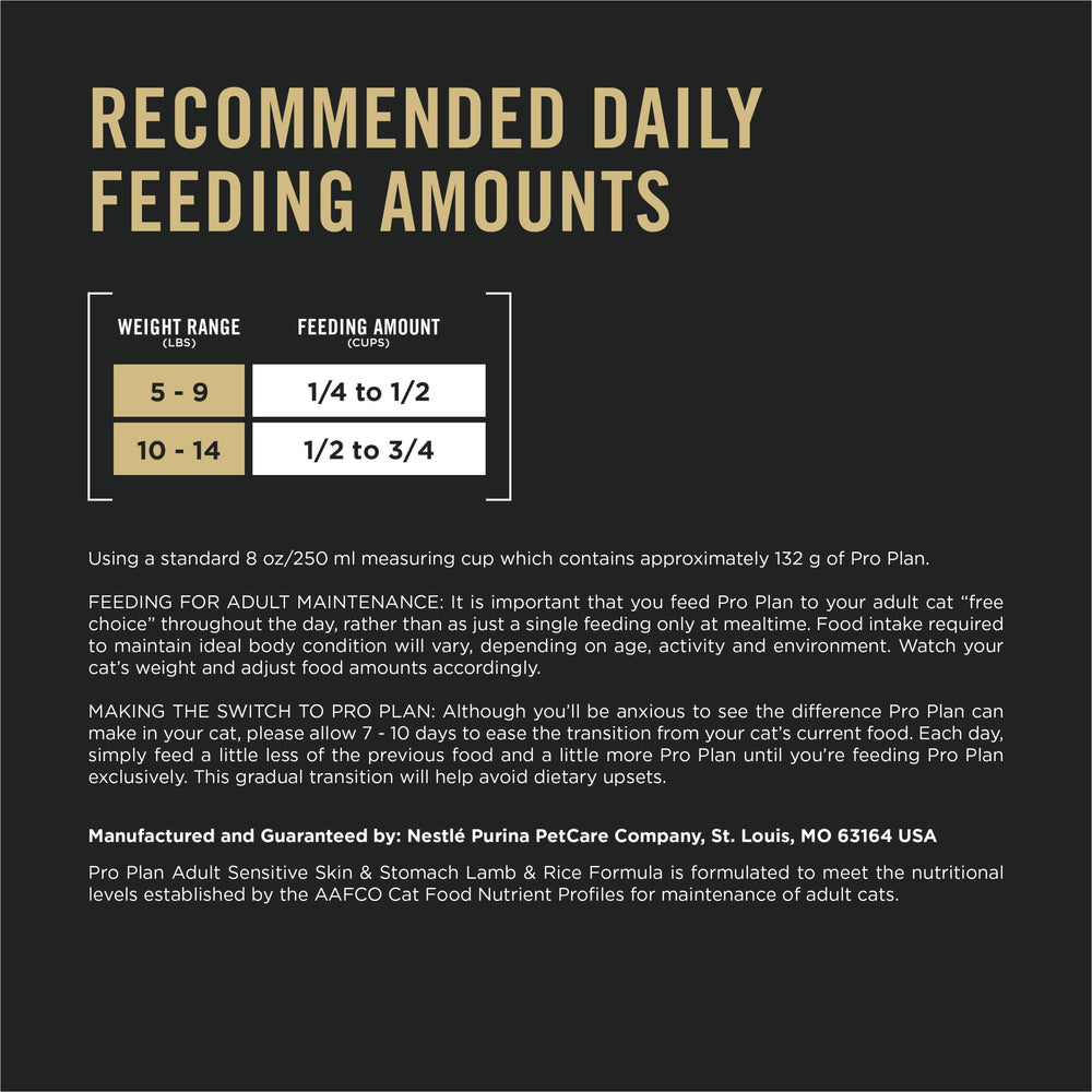 Purina Pro Plan guaranteed live probiotics support digestion and immune health.