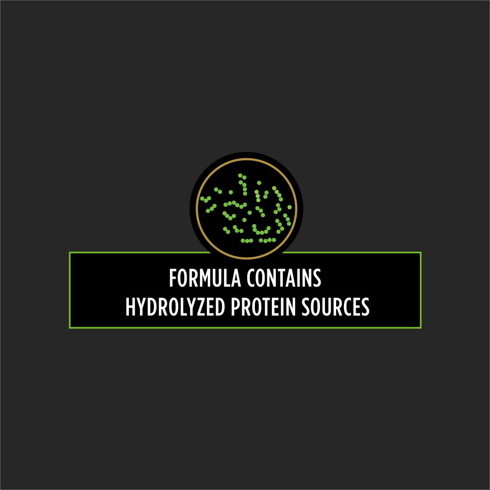Purina Pro Plan HA hydrolyzed chicken canned dog food in a serving bowl