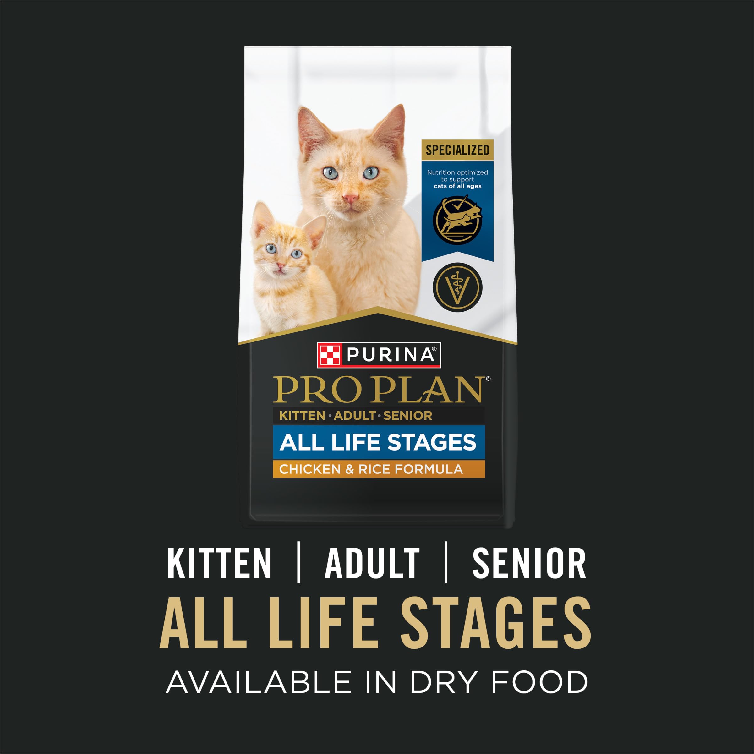 Purina Pro Plan High Protein Wet Cat Food Pate DHA supports brain and vision in flavors