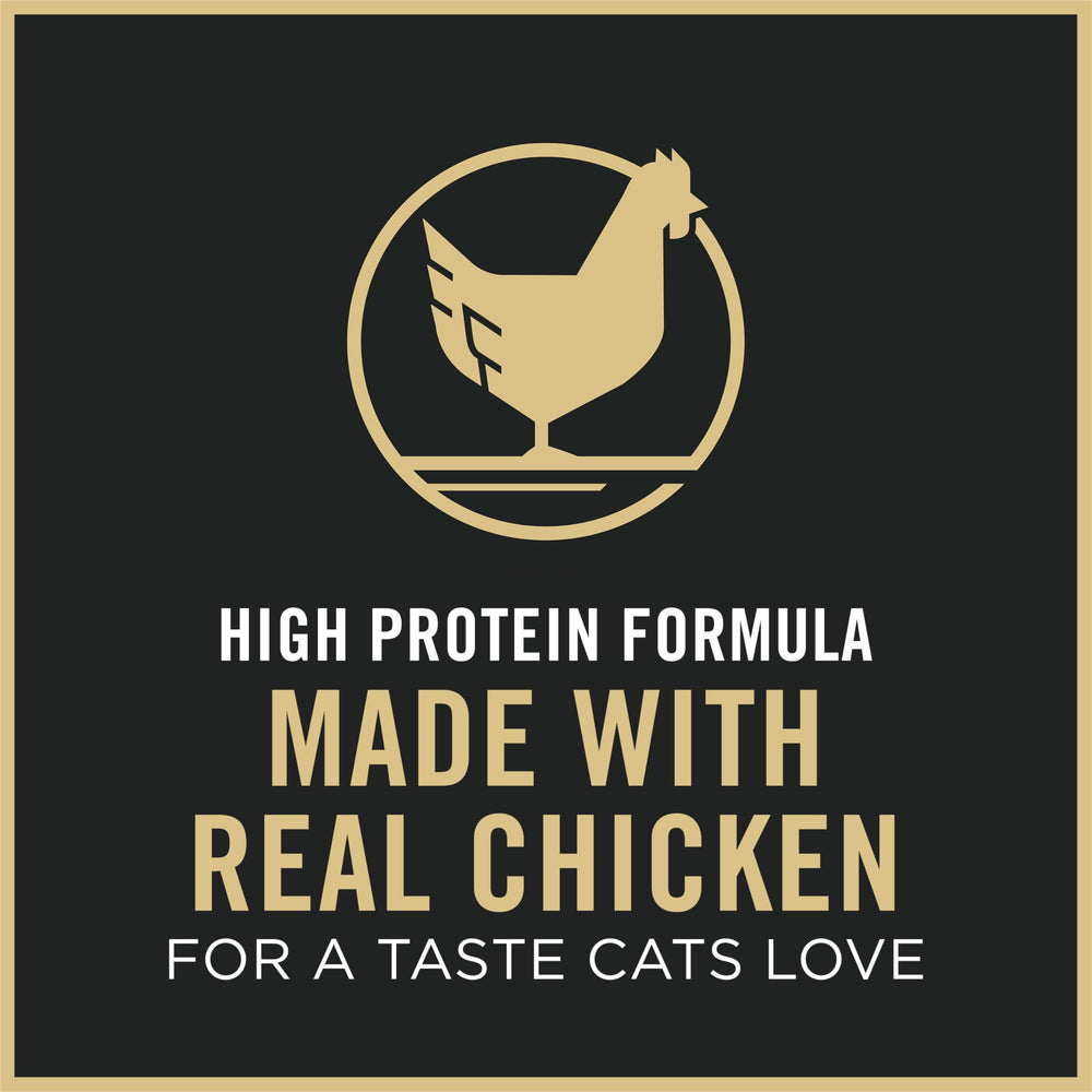 Purina Pro Plan omega-6-vitamin-a nourishes skin and coat.