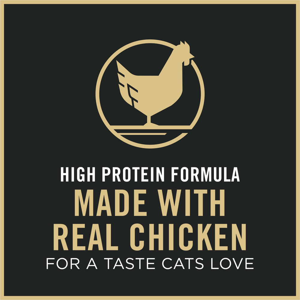 Purina Pro Plan Kitten portion-control serving measure enables accurate feeding.