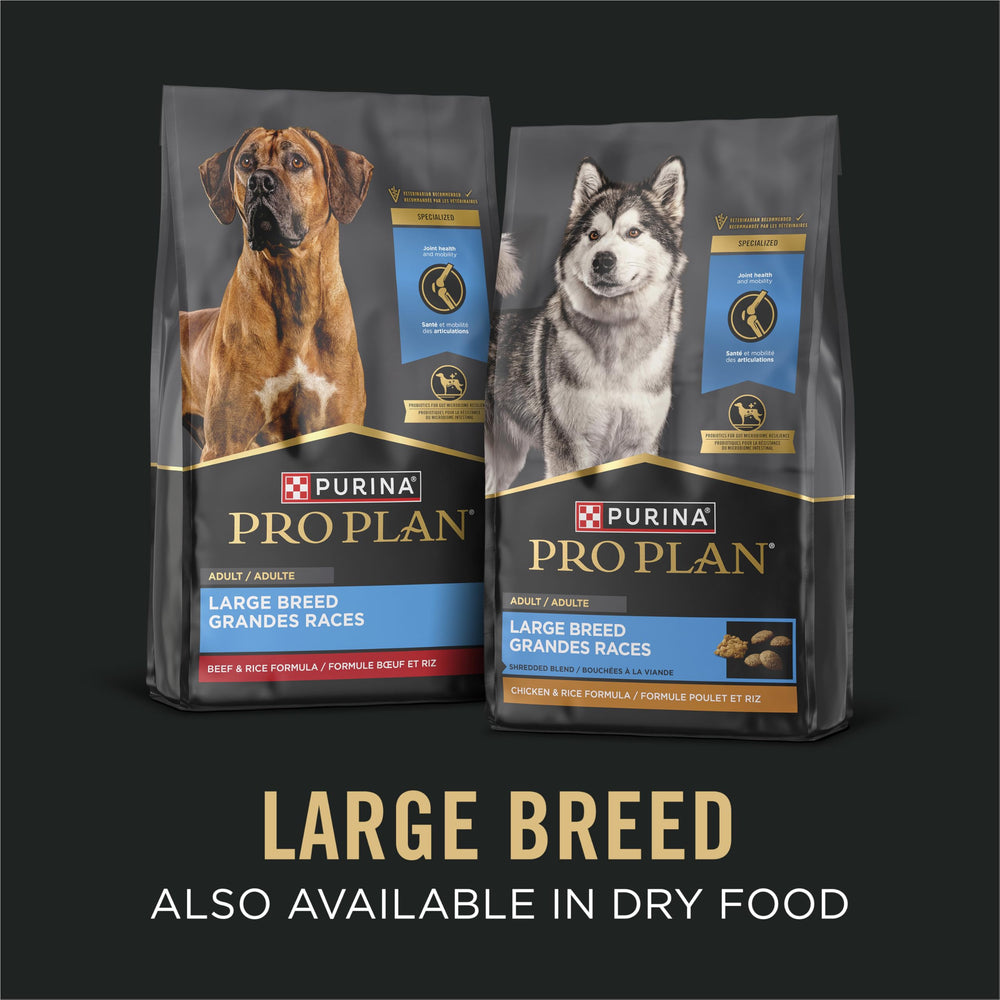 Purina Pro Plan omega-6 for healthy skin and coat.