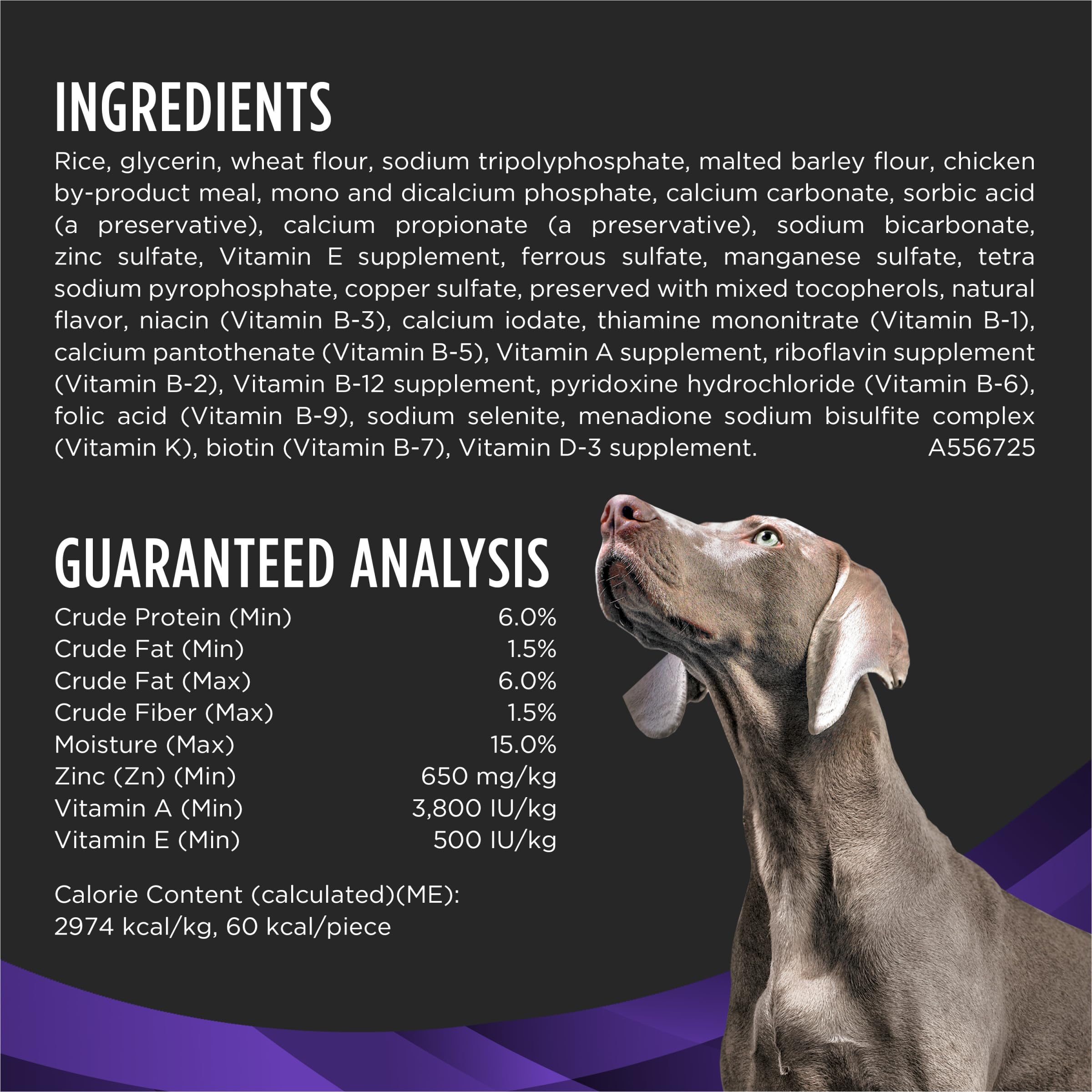 Purina Pro Plan OraChews chicken flavor entices dogs to chew and stay engaged.
