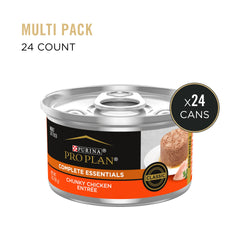 Purina Pro Plan pate texture close-up highlights tender morsels
