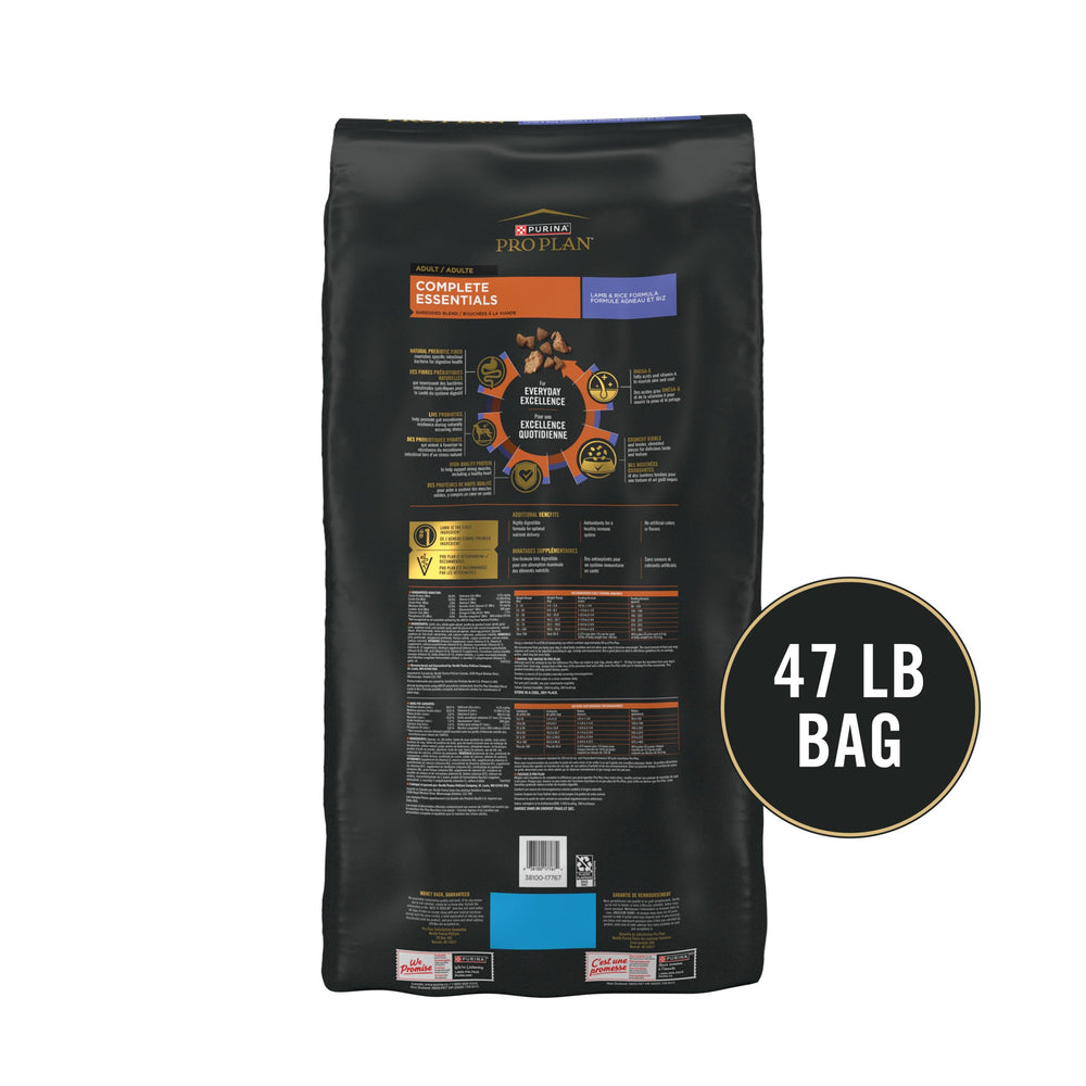 Purina Pro Plan prebiotic fiber from wheat bran supports gut bacteria.
