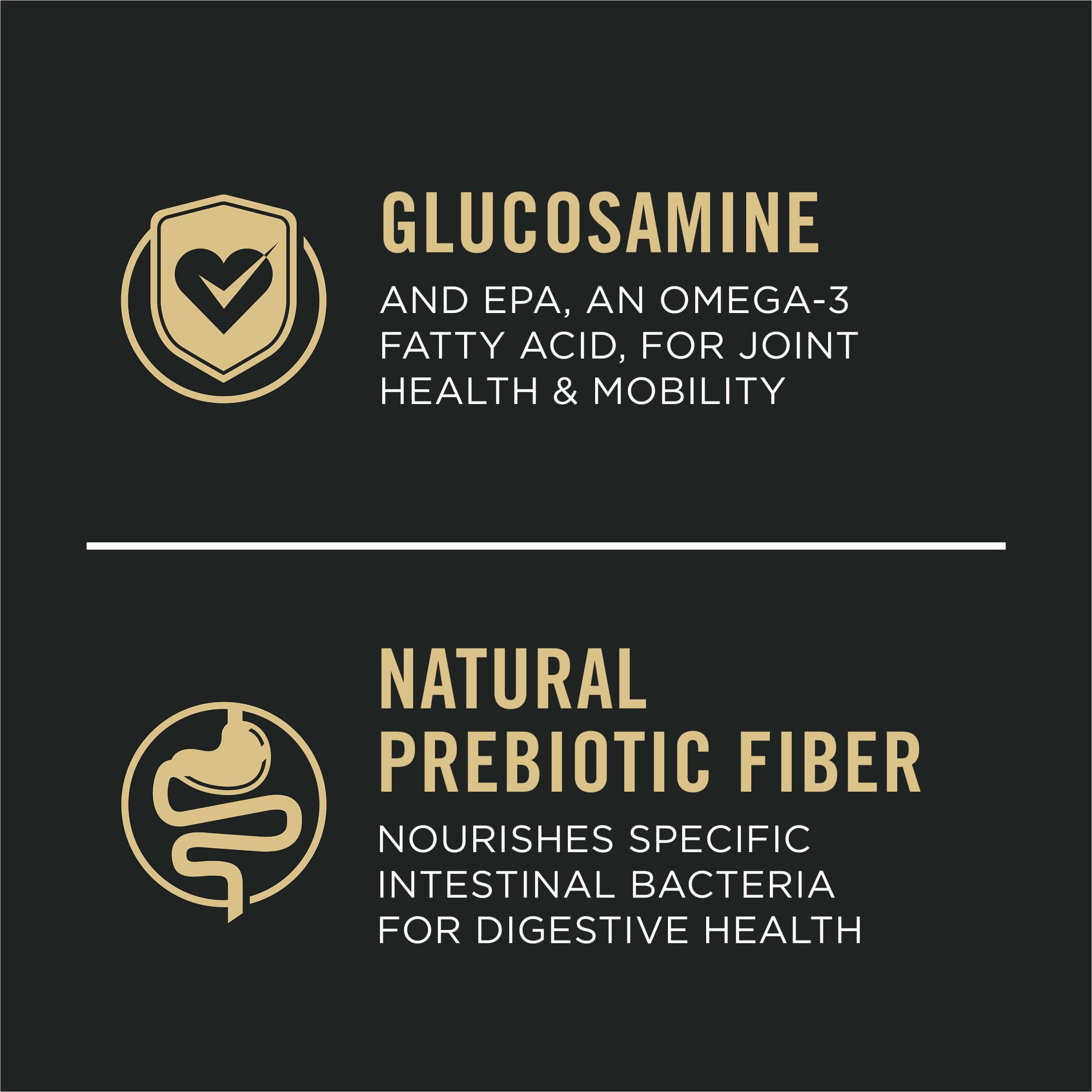 Purina Pro Plan label detail confirms absence of artificial colors or flavors in this recipe.