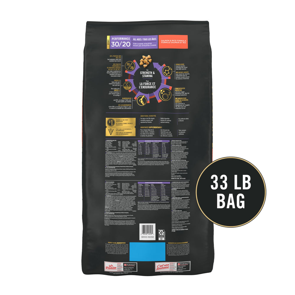 Purina Pro Plan Sport 30/20 endurance-visual suggesting VO2 Max.