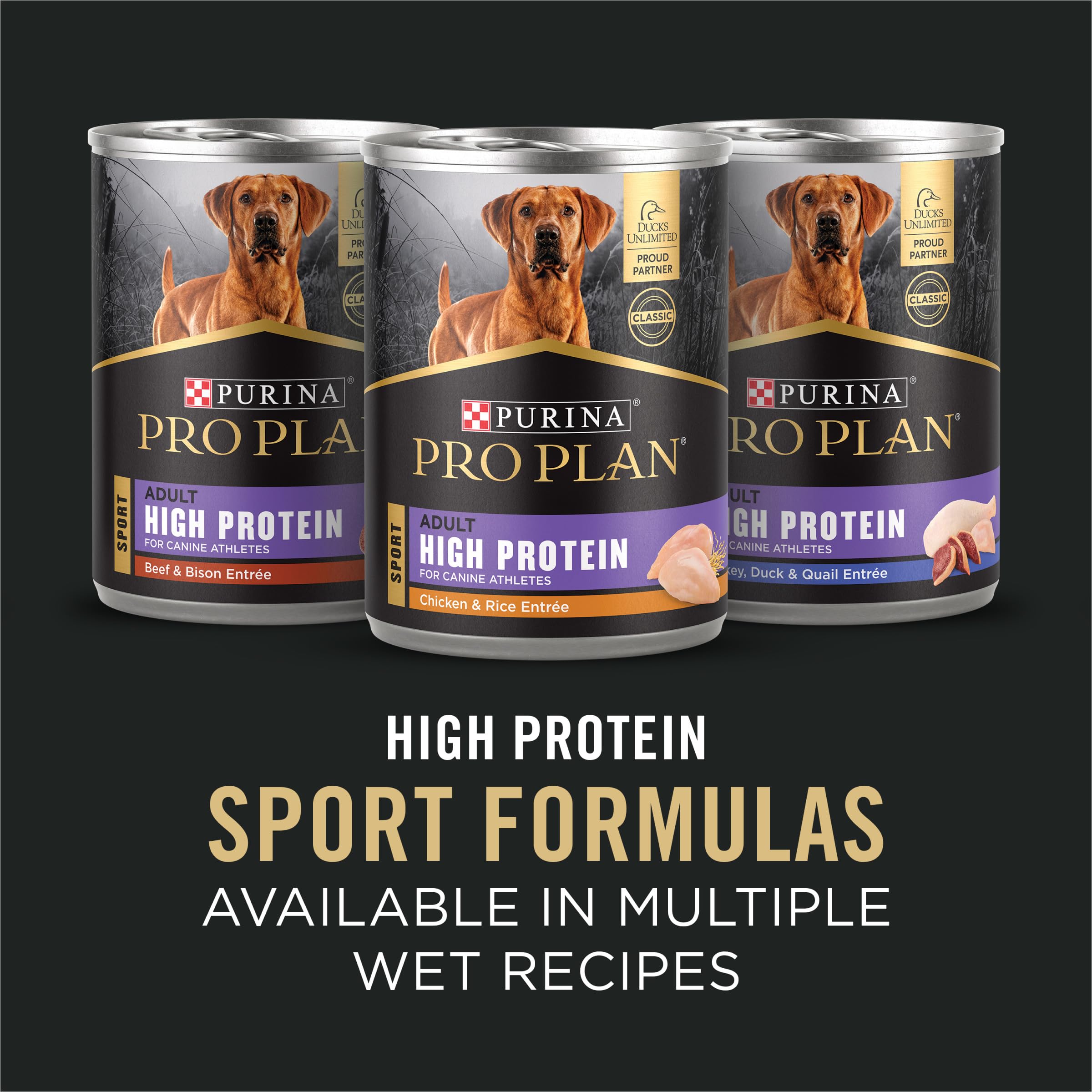 Purina Pro Plan Sport 30/20 glucosamine for joints.