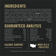 Purina Pro Plan Sport Development lists real chicken as main ingredient.