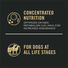 Purina Pro Plan Sport Performance 30/20, close-up meal for athletic dogs.