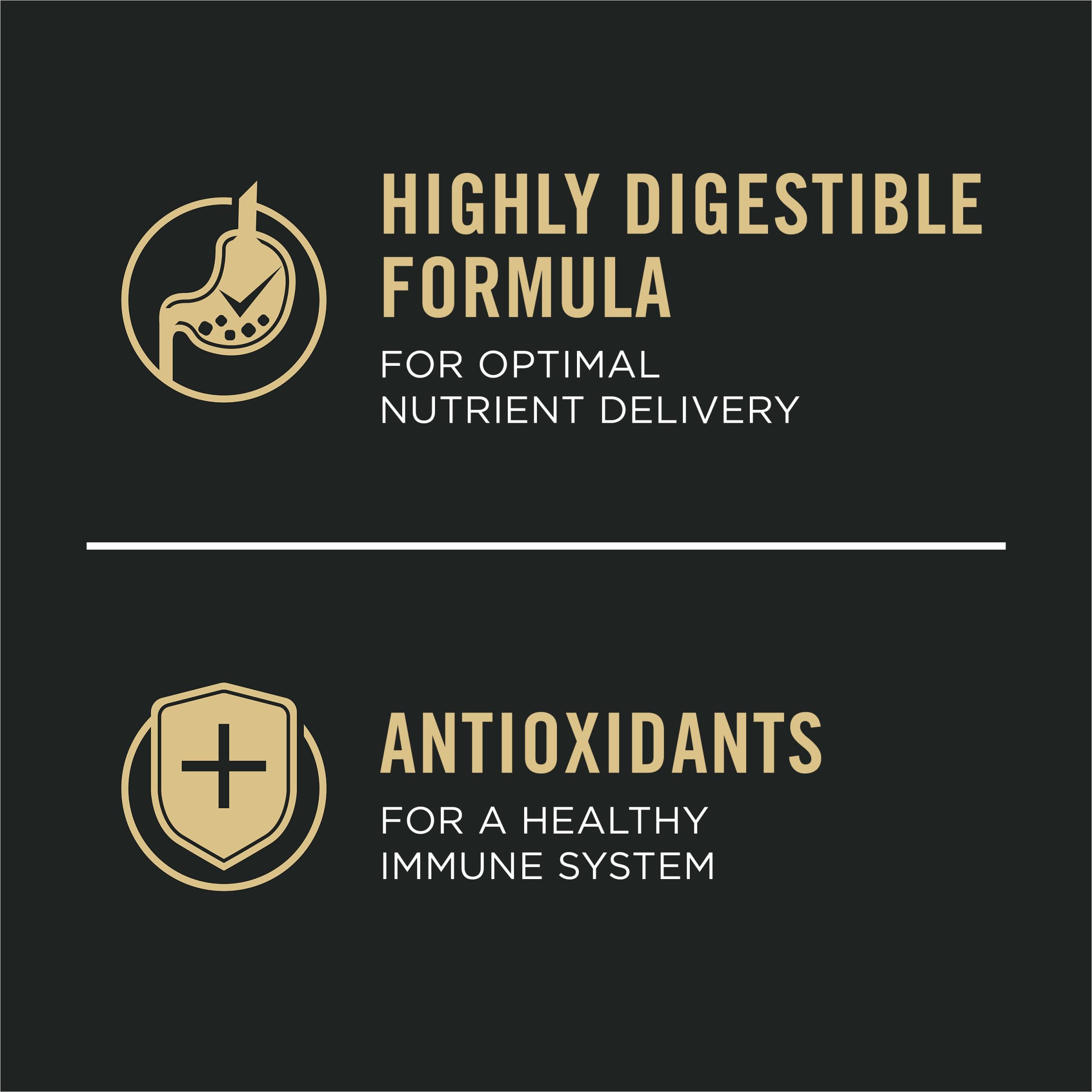 Purina Pro Plan texture shows hard kibble with tender shredded bites.
