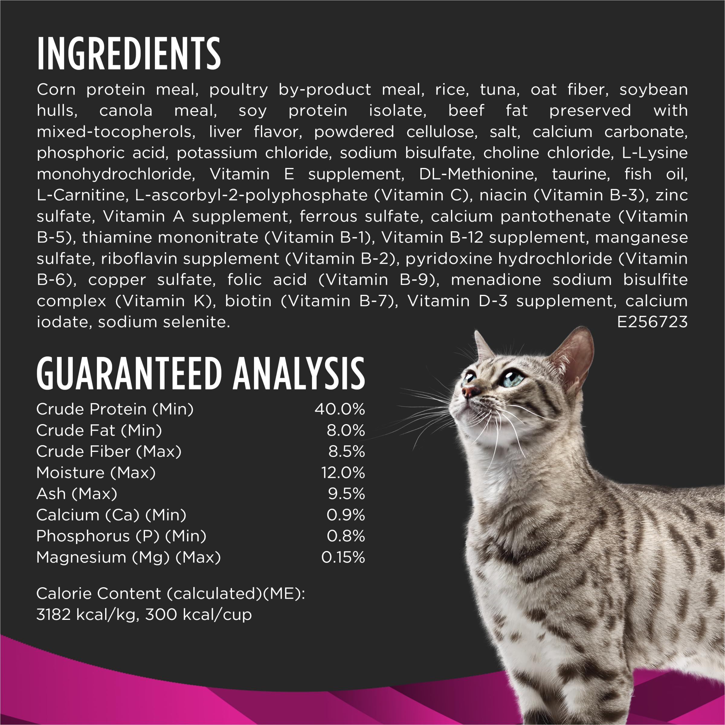 Purina Pro Plan UR cat meal time scene hints at daily urinary-friendly routine.