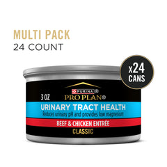 Purina Pro Plan Urinary Tract Health pull-tab can for easy serving.
