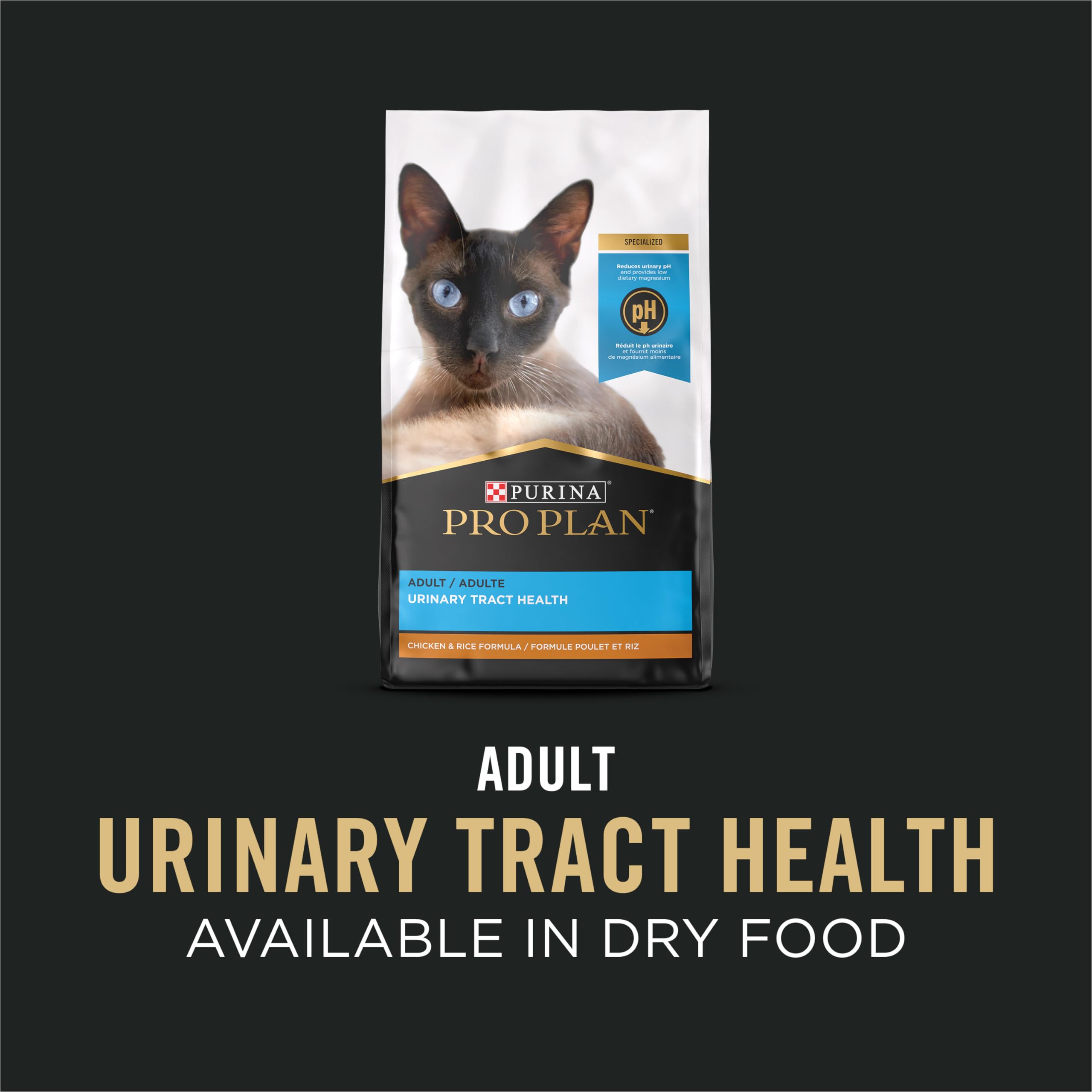 Made in US Purina-owned facilities for Purina Pro Plan Urinary Tract Health