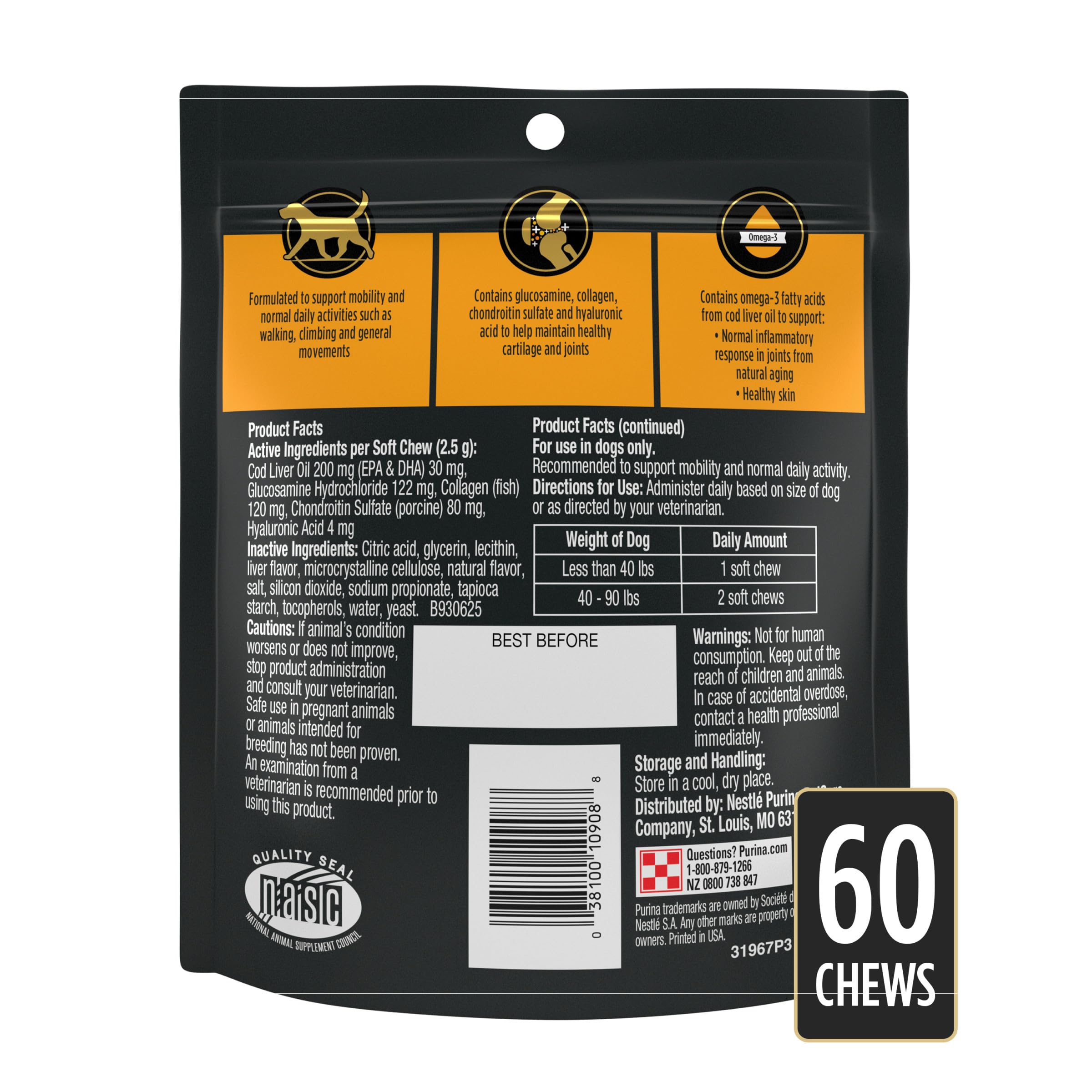 Purina Pro Plan Vet bottle and pouch packaging for convenient use.