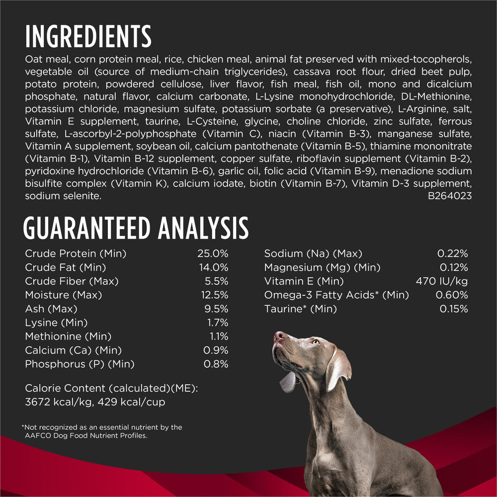 Purina Pro Plan Veterinary Diets antioxidants A and E boost immune support.