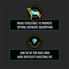 Purina Pro Plan Veterinary Diets EN Gastroenteric Low Fat wet dog food prebiotic ingredient highlight.
