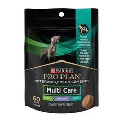 Purina Pro Plan Veterinary Diets Multi Care chews packaging shown for daily use