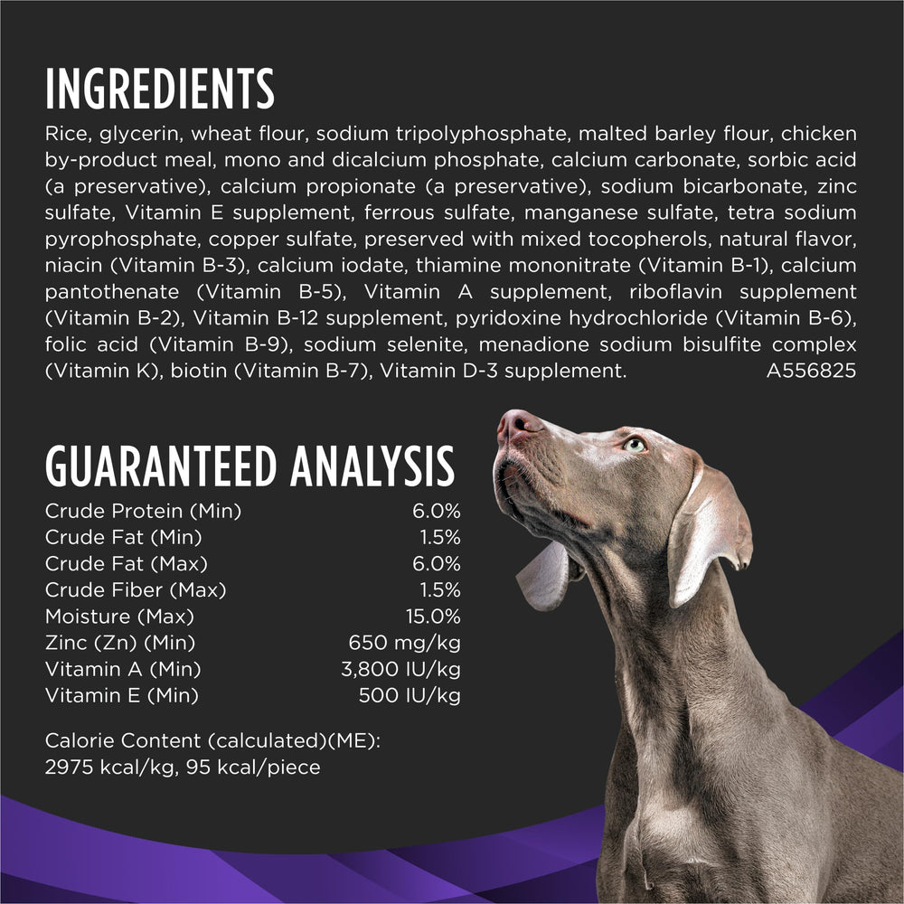 Purina Pro Plan OraChews with VOHC seal for tartar control.