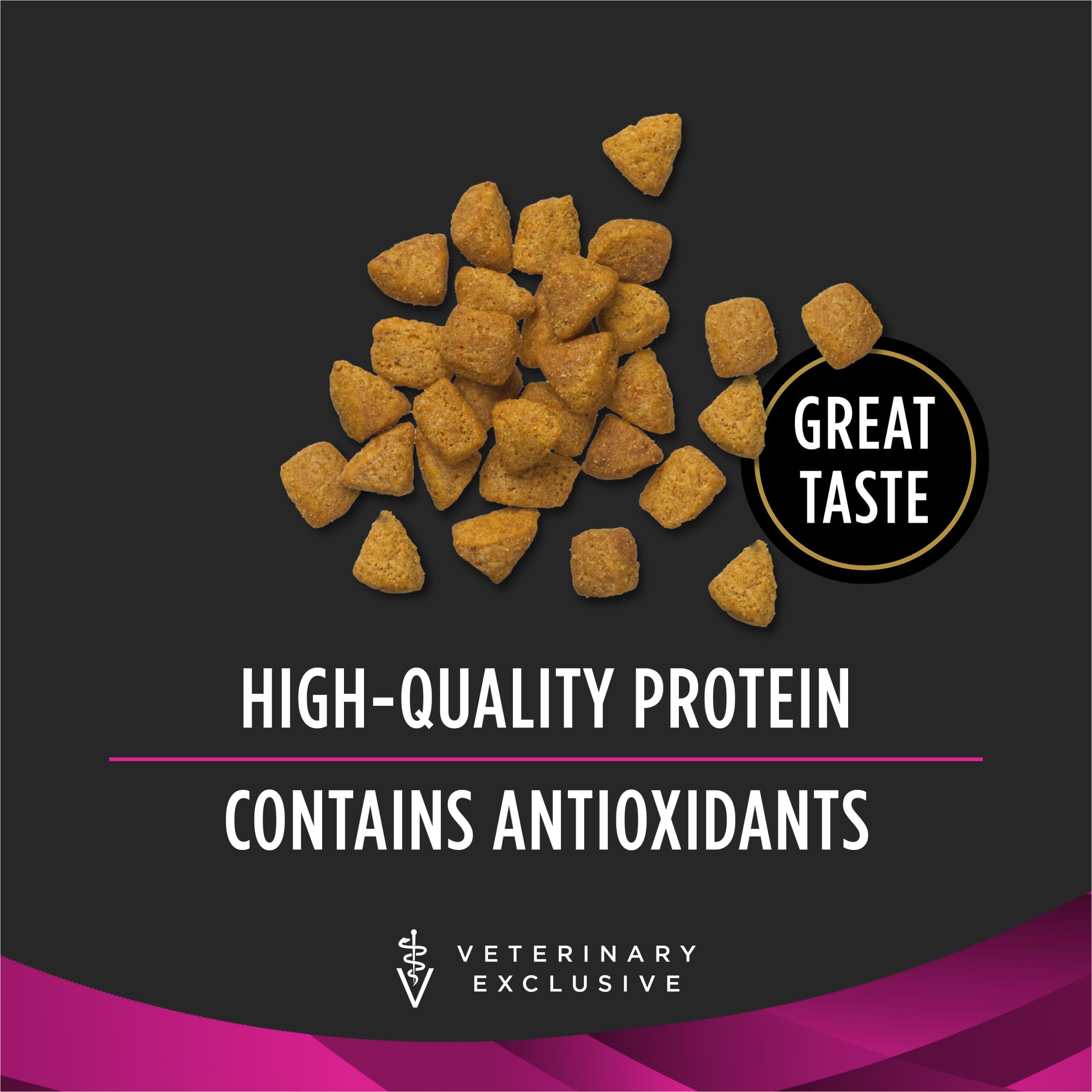 Purina Pro Plan Veterinary Diets UR St/Ox feeding scene suggests daily use for urinary health goals