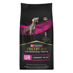 Purina Pro Plan UR Urinary Ox/St dry dog food in a 6 lb bag supporting urinary health.