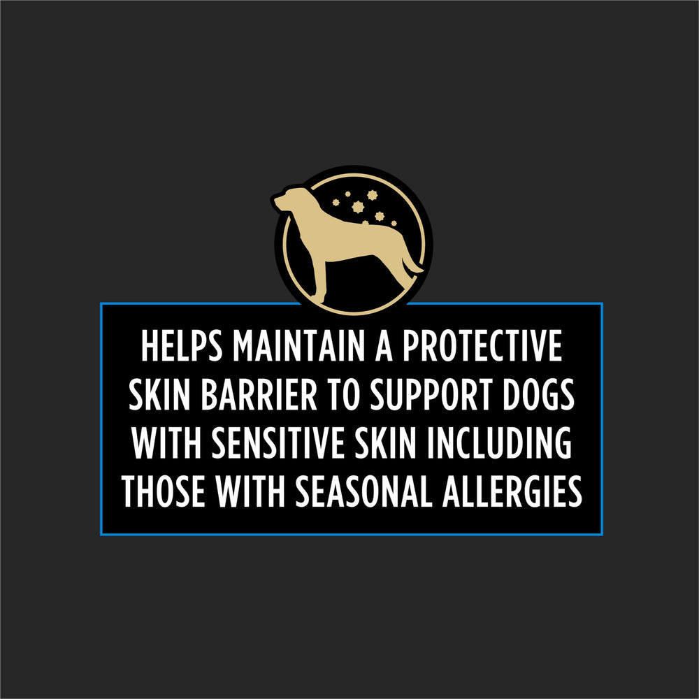 Purina Pro Plan Veterinary Skin Care Soft Chews omega-3 image underscores EPA DHA benefits.