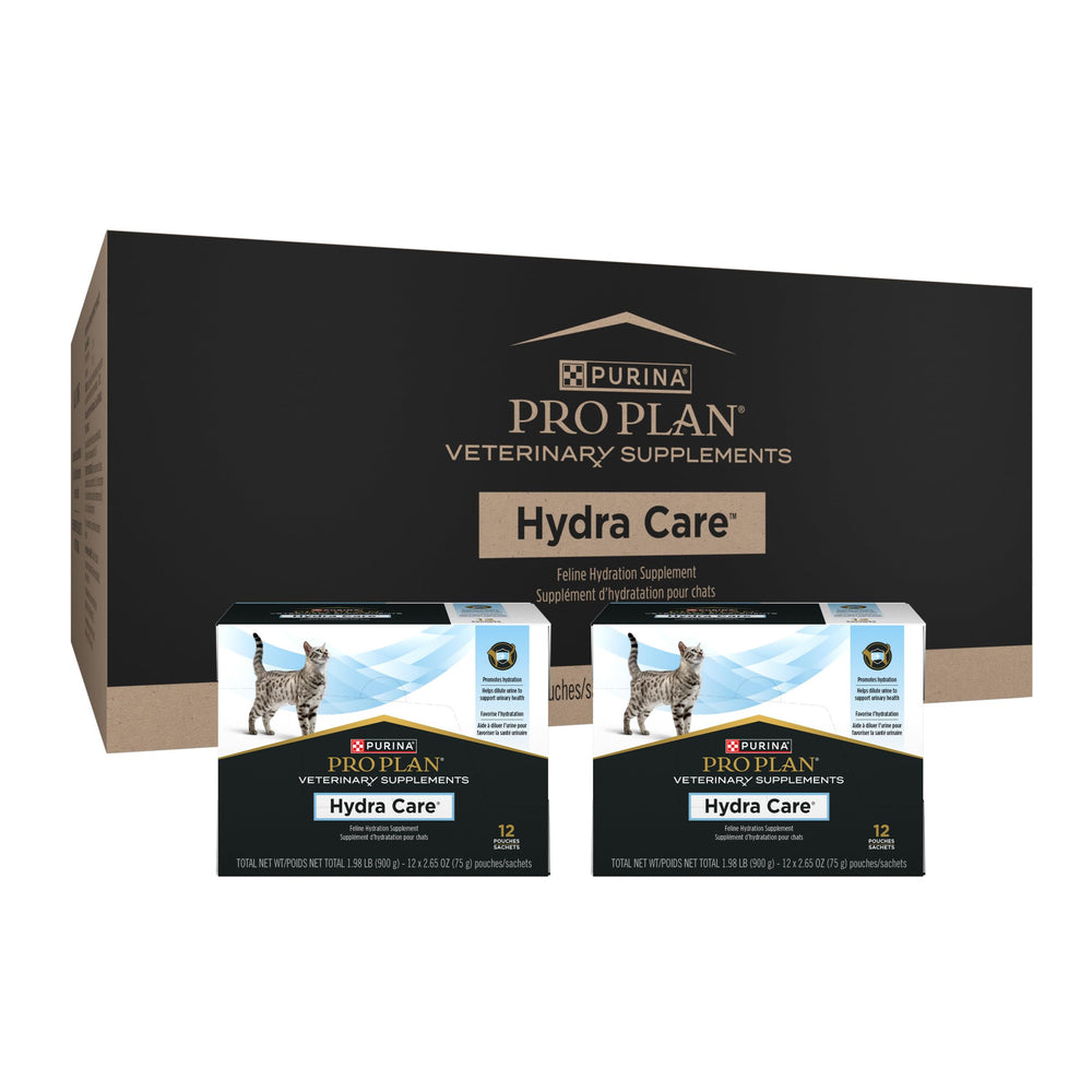 Purina Pro Plan Hydra Care cat drinking to stay hydrated with tasty supplement.