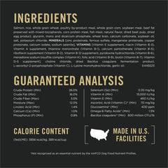 Purina Pro Plan vitamin A and omega-6 promote healthy skin and coat.