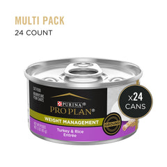 Purina Pro Plan Weight Management turkey chunks entice selective eaters