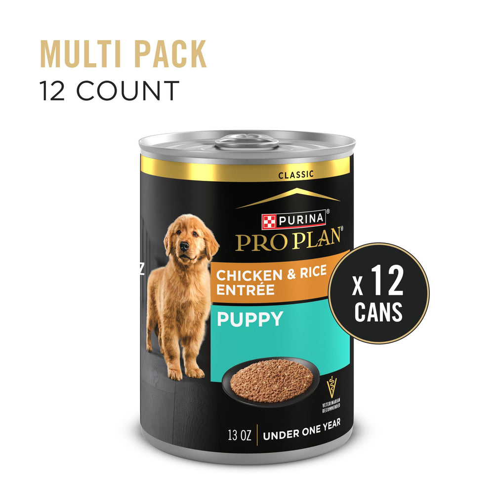 Close-up of Purina Pro Plan puppy pate texture.