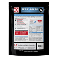 Purina RepleniMash pour demonstrates hydration-friendly mash for post-workout horses