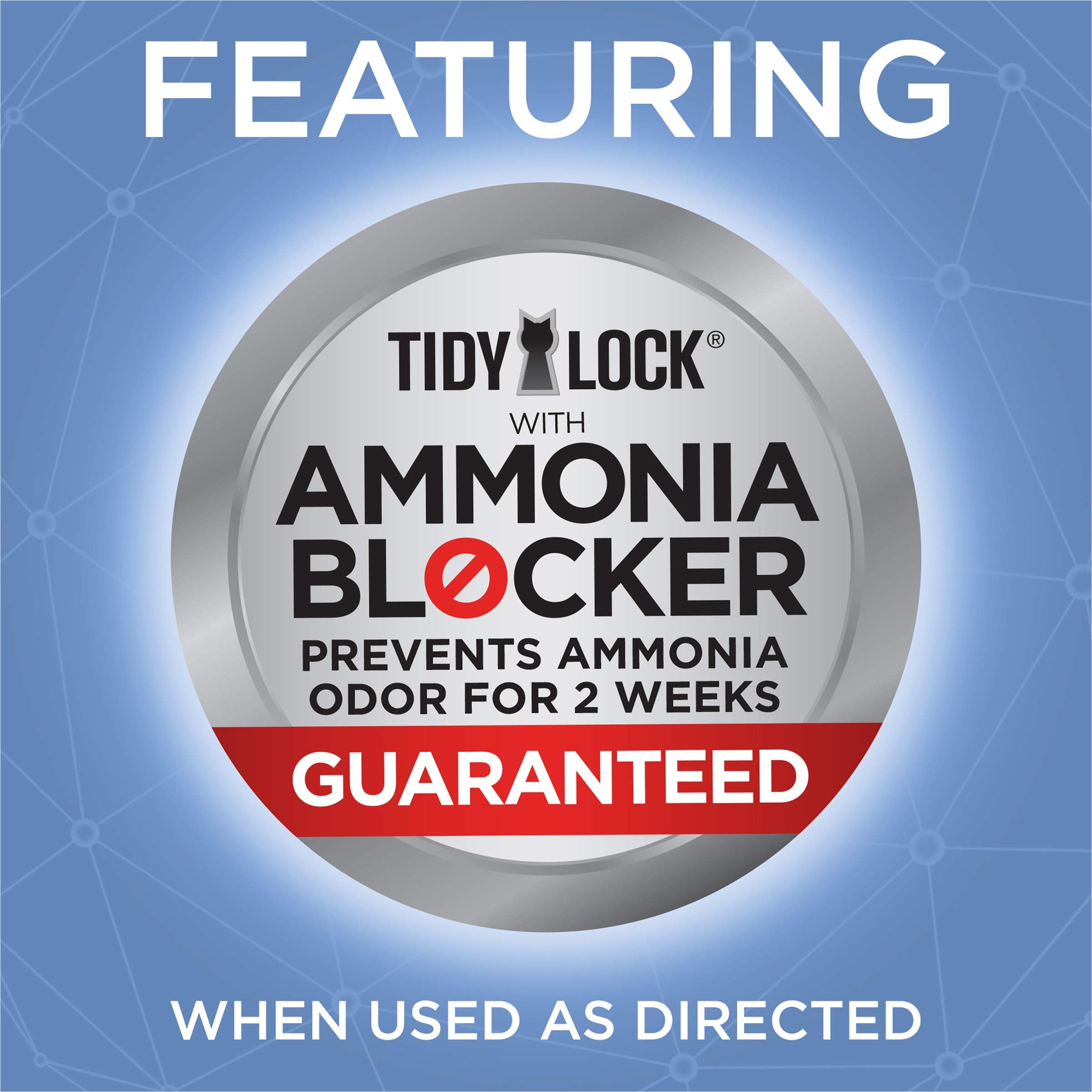 Purina Tidy Cats ammonia blocker helps curb odors for weeks when directed