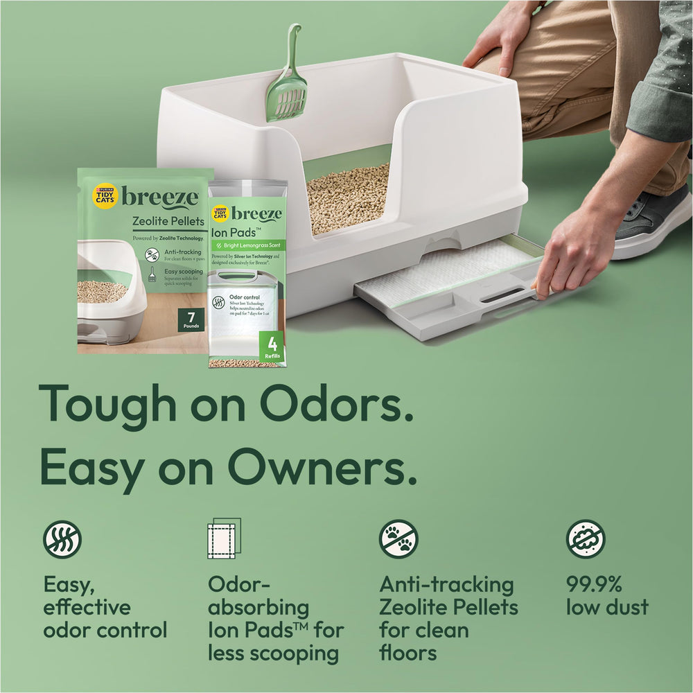 Purina Tidy Cats Ion pads lock moisture and odor for days