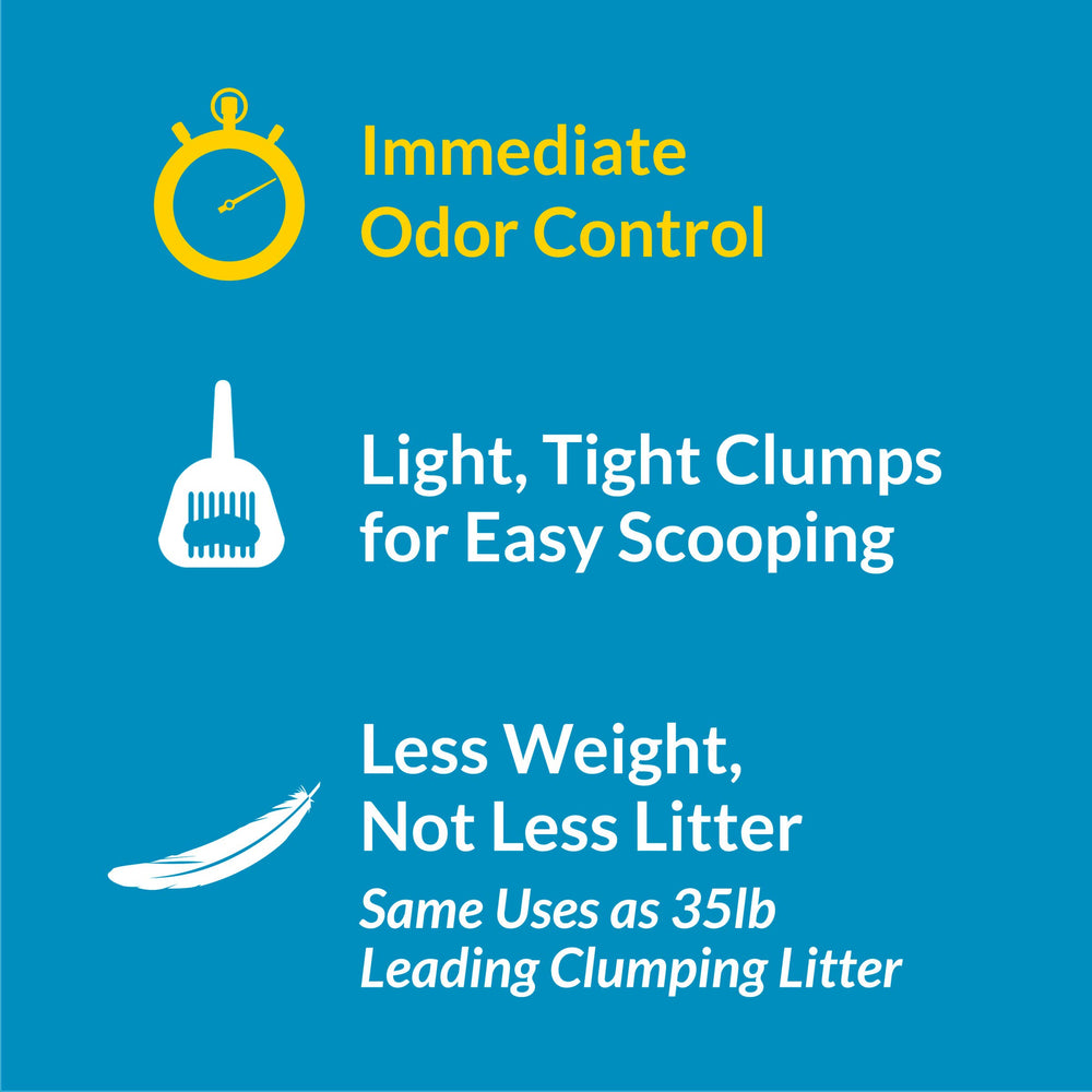 Purina Tidy Cats multi-cat design supports odor control across several boxes